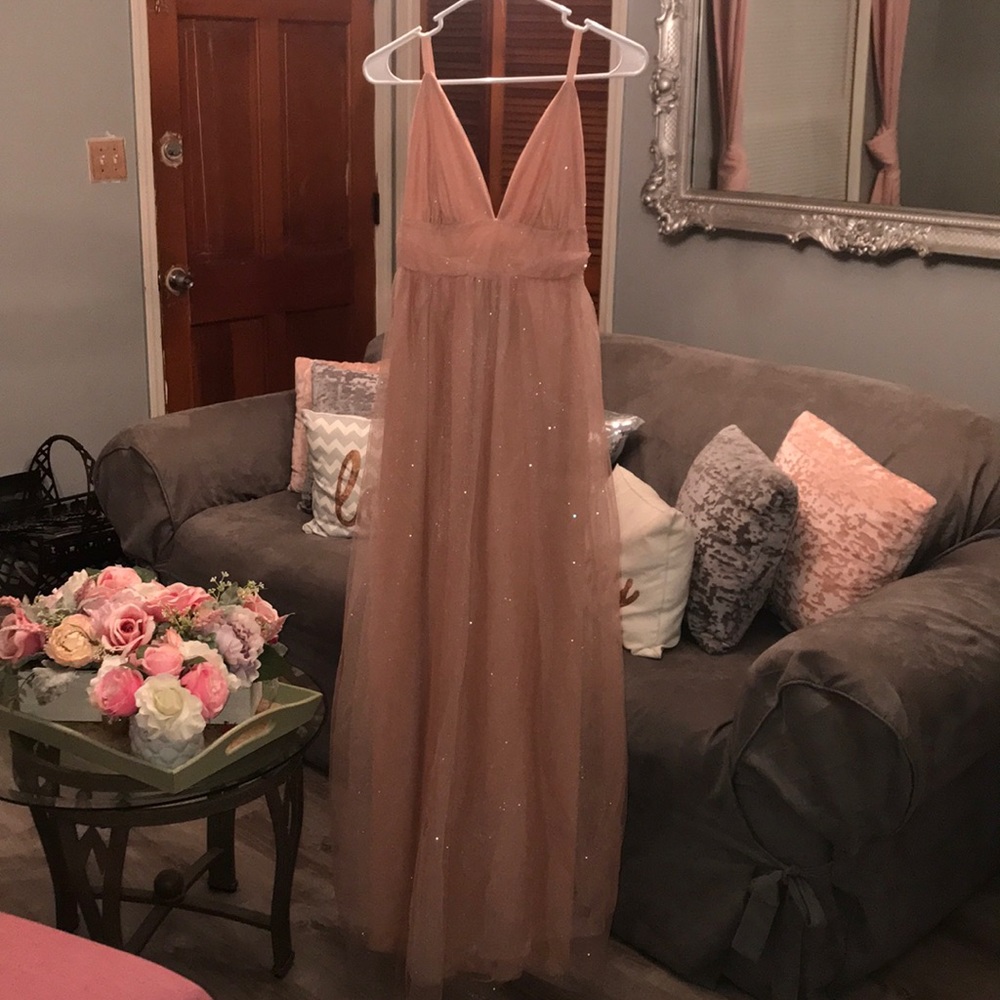 Pale pink dress size small